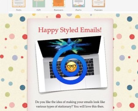 如何在Mac的Mail中使用信纸样式化和个性化电子邮件