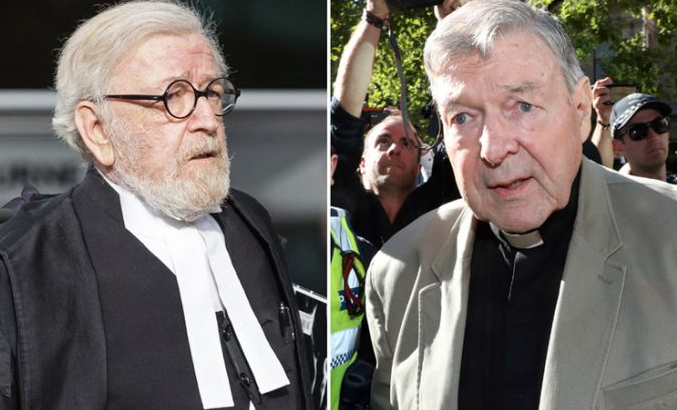 乔治佩尔的律师否认他已辞去红衣主教法律团队的报告
