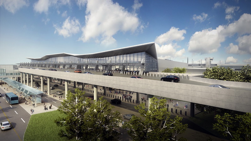 纽瓦克自由国际机场在24亿美元的重建项目上破土动工