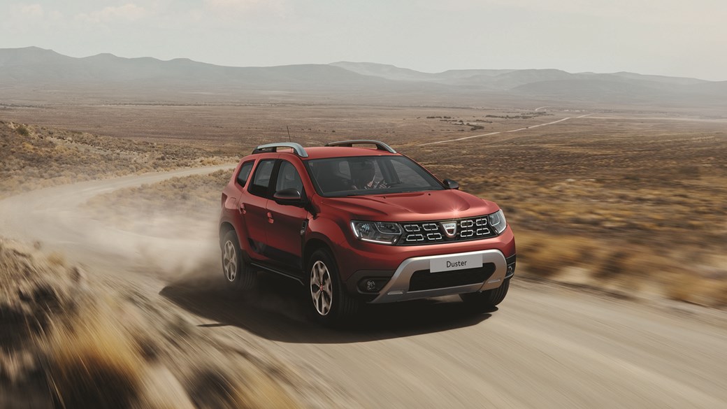 Dacia Duster SUV 限量版Techroad装饰