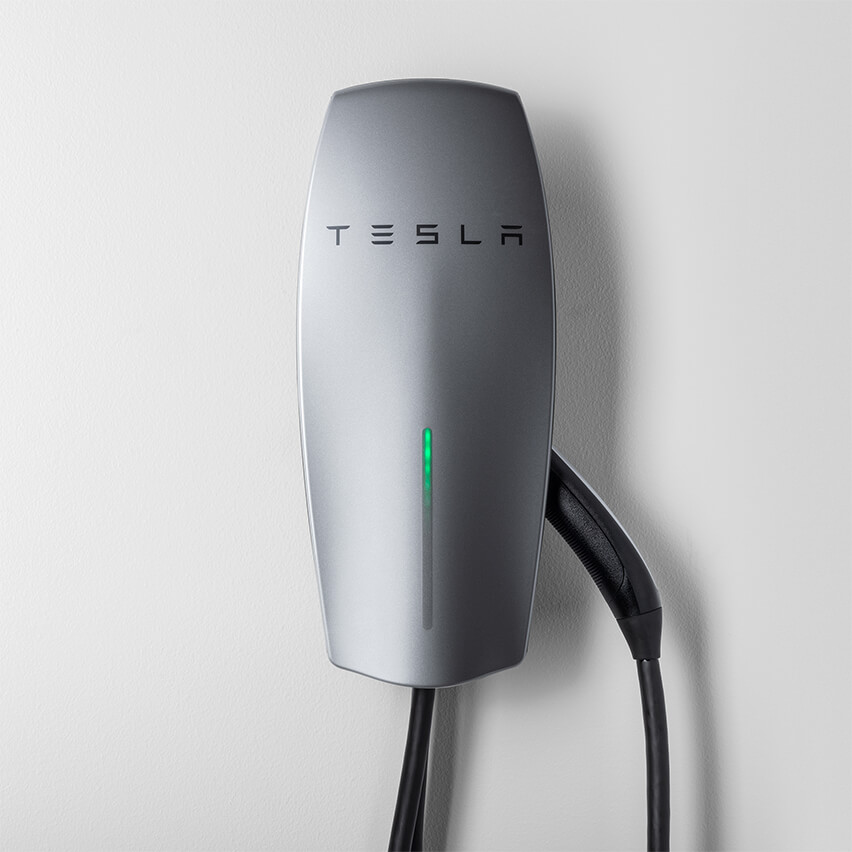 特斯拉新款壁式充电器可在各种​​场所提供更好的电动车充电便利性