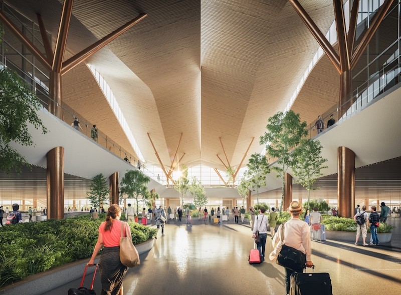 设计团队在匹兹堡国际机场推出终端现代化计划