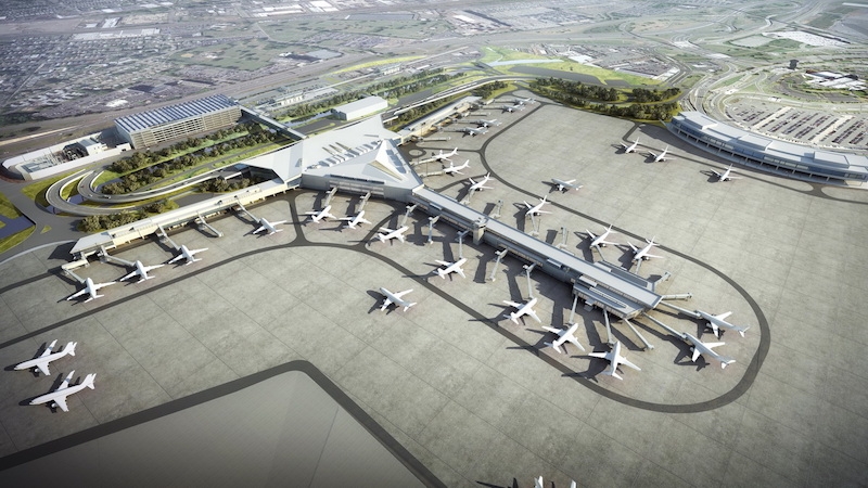 纽瓦克自由国际机场在24亿美元的重建项目上破土动工