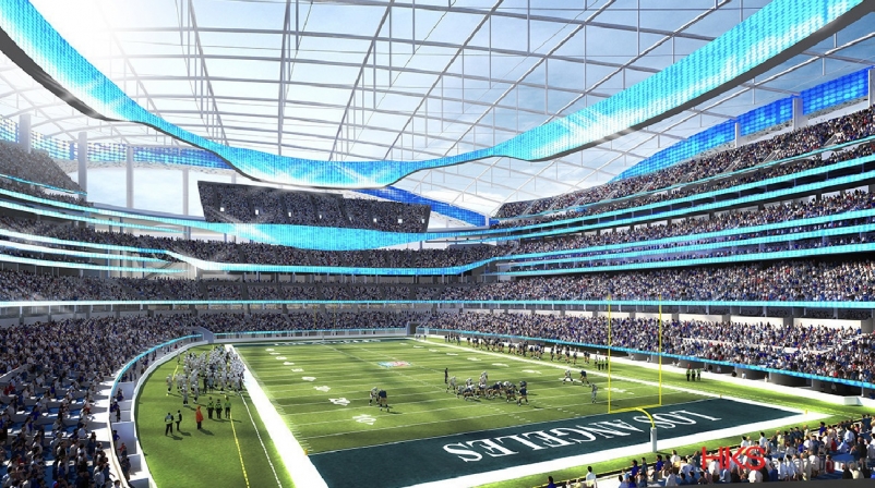 计划作为NFL返回洛杉矶的数十亿美元的体育场