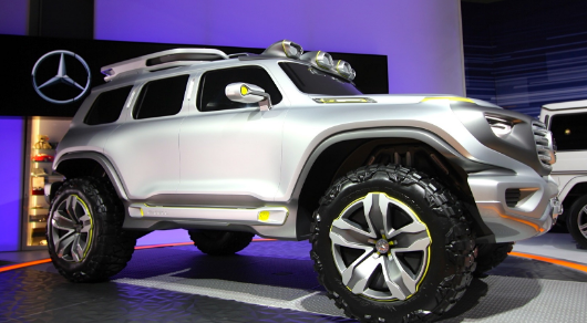 梅赛德斯  奔驰推出了一款引人注目的全新SUV概念