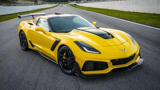 Corvette ZR1敞篷车在通用汽车试验场被抓