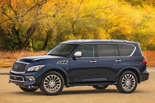 英菲尼迪挑逗下一代QX80 SUV