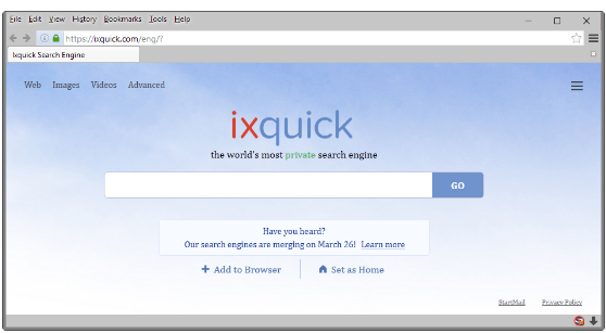 Ixquick与StartPage搜索引擎合并
