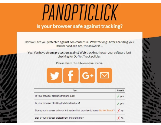 EFF使用新的跟踪和指纹测试启动Panopticlick 2
