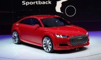 奥迪TT Sportback概念车揭示了小型双门轿车的家族特色