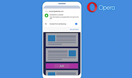 现在适用于Android的Opera只需点击两次即可屏蔽每个网站的广告