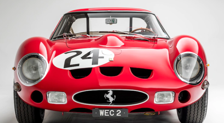 法拉利剥夺了250个GTO设计商标的商标