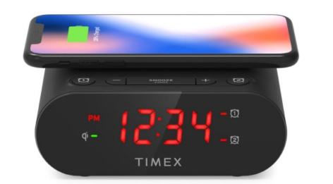无线电源联盟通过无线充电认证Timex闹钟