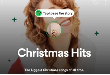 Spotify正在测试播放列表的故事