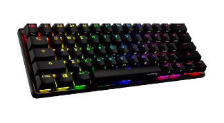 HyperX在CES 2021上展示了一种新型的60％机械游戏键盘