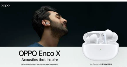 OPPO Enco X TWS降噪耳机将于1月18日在印度推出