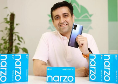 荣耀首席执行官介绍了NARZO 30 PRO 5G智能手机
