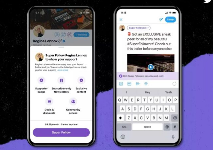 超级追随者TWITTER将推出的一种支付方式