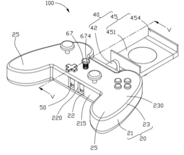 OPPO的带有耳机储物格的移动游戏控制器获得了专利