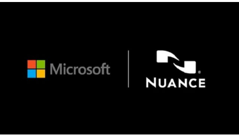 微软宣布收购NUANCE公司以增加其专注于健康的产品组合