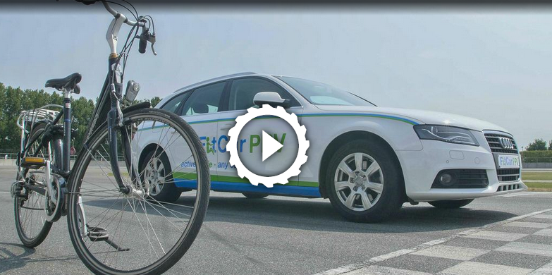 现在你可以骑自行车上班 在你的车里