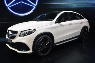 海外媒体获取了一组全新梅赛德斯·奔驰AMG GLE63 Coupe的路试谍照