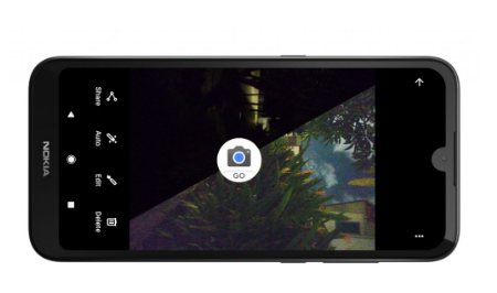谷歌将夜间模式摄影功能添加到CameraGo应用中