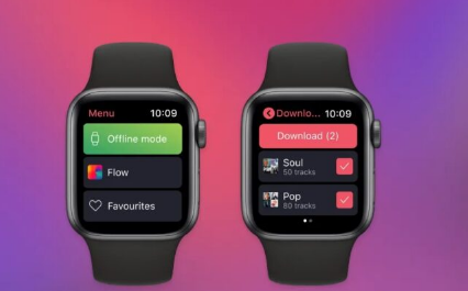 DEEZER增加了对在苹果手表上离线收听音乐的支持