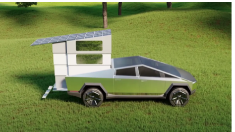 特斯拉Cybertruck的概念露营车以某种方式获得了5000万美元的预订单