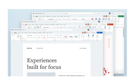 微软Office应用程序获得设计更新