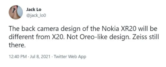 诺基亚将于7月27日推出一款坚固耐用的手机可能是诺基亚XR20