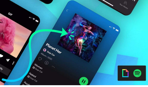 Giphy和Spotify的合作将为GIF带来音乐有点像