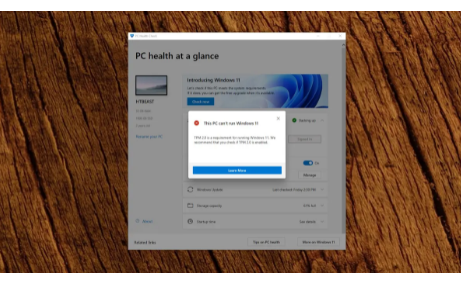微软的Windows11兼容性工具现在将说明您的PC无法升级的原因