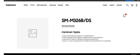 随着支持页面在官方网站上上线三星GalaxyM325G手机可能会很快推出
