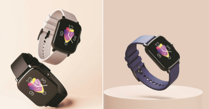 boAtVertex智能手表有四种迷人的颜色可供选择