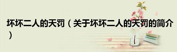坏坏二人的天罚（关于坏坏二人的天罚的简介）