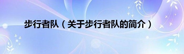 步行者队（关于步行者队的简介）