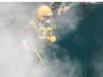 Packers RB Aaron Jones 的触球次数仍然不够好
