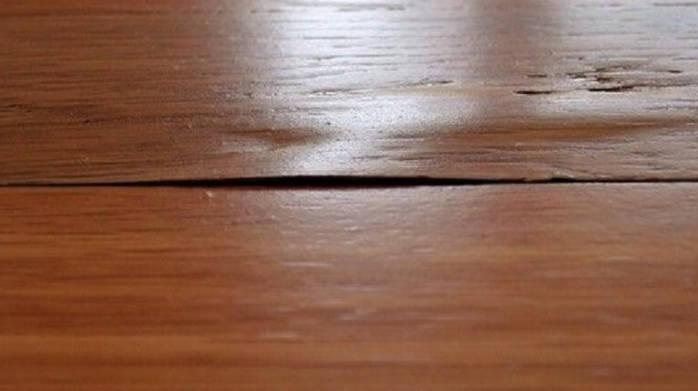 木制家具上的碰撞凹痕该如何修复？