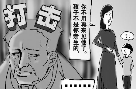 男子养儿10年发现非亲生起诉前妻