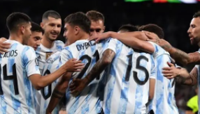 阿根廷迎来了本届世界杯的首场比赛他们在路萨尔国际体育场对阵沙特
