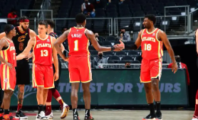 NBA常规赛老鹰对阵火箭