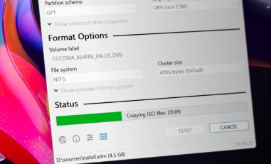 Rufus 3.21改进了Windows本地帐户支持NTFS和exFAT可供所有人使用