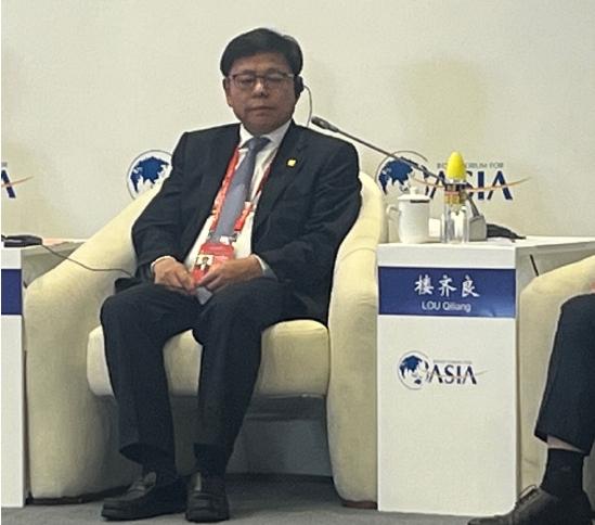 建设智能工厂，实现数字化转型中车总经理楼齐良在博鳌论坛发言