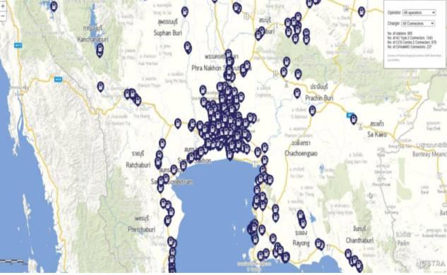 泰国急缺充电桩，电动车和充电桩比例约20:1，又一新机遇