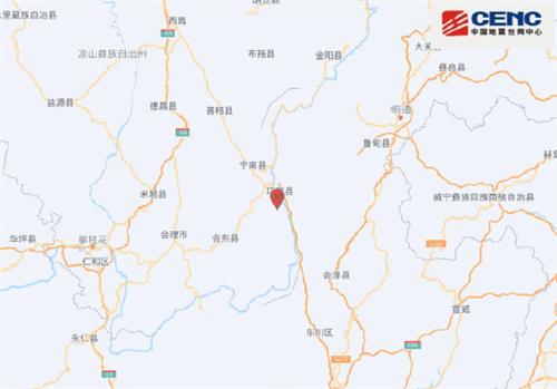 四川省凉山州会东县出现4.0级地震，震源深度15千米