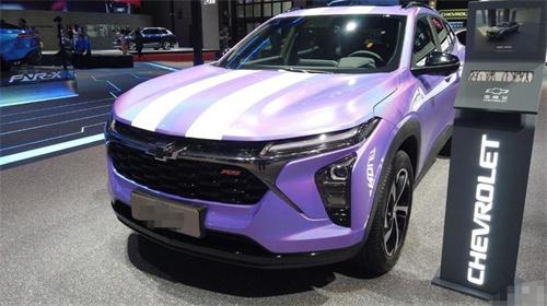 2023上海车展雪佛兰展台亮相新款紧凑型SUV——星迈罗
