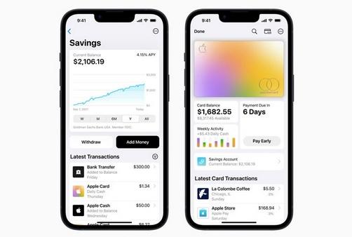苹果 Apple Card 高收益储蓄账户四天内吸纳近 10 亿美元存款