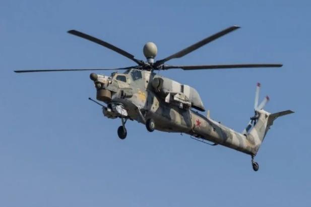俄军米-28直升机在克里米亚地区坠毁，两名飞行员遇难