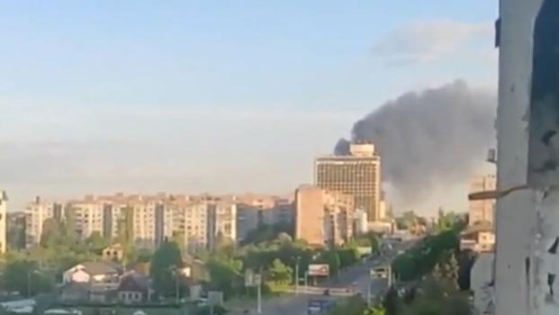 乌克兰卢甘斯克市遭导弹袭击，6名儿童受伤，俄方指责乌方恐吓平民
